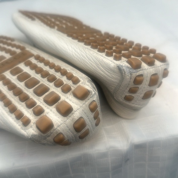 Gucci Horsebit Acapulco Loafer Drivers in Mystic White Size 10.5 - Picture 11 of 13